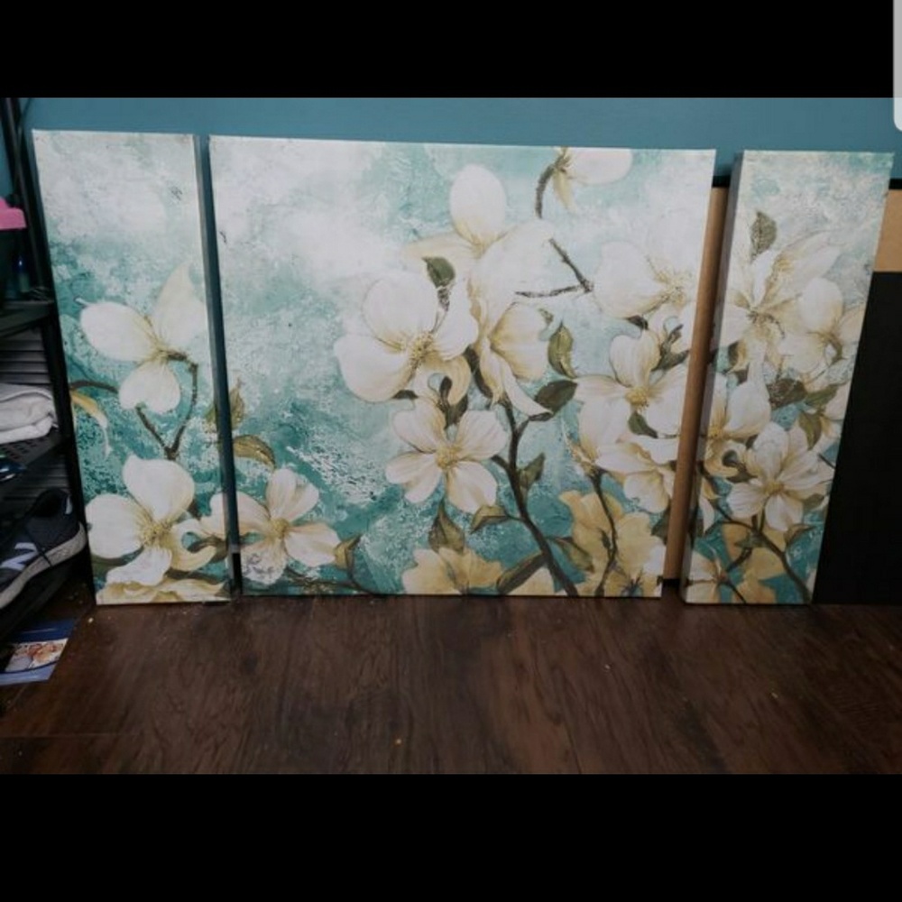 Floral Canvas Wall Art
